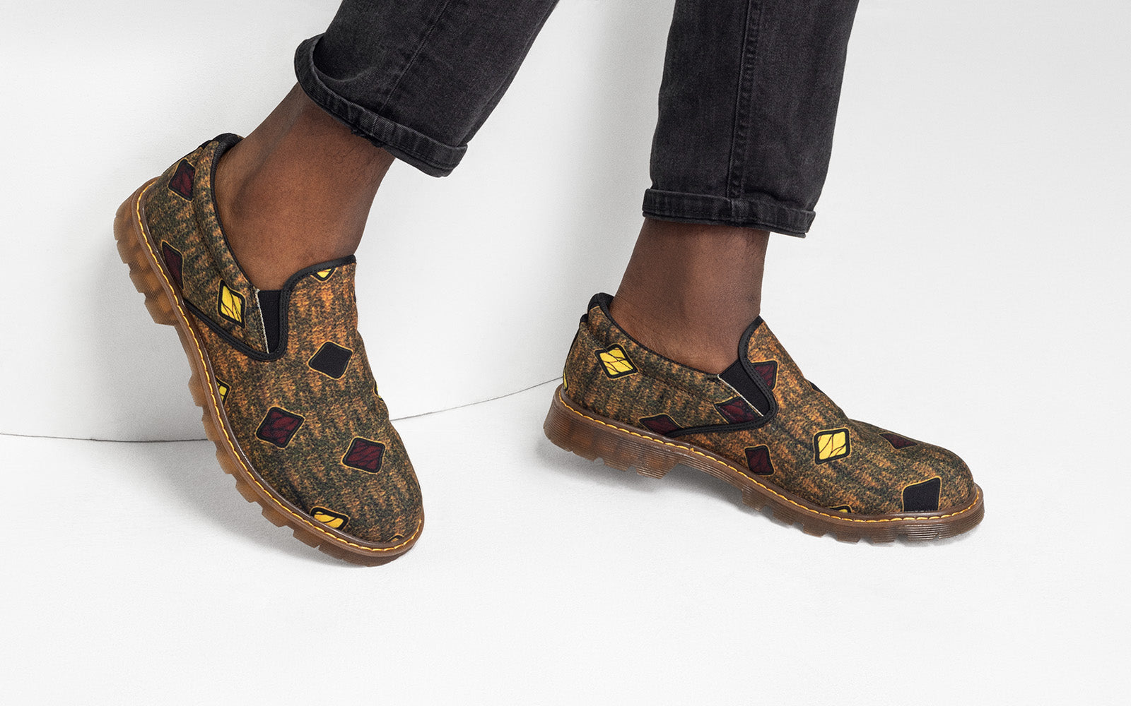 African Print Shoes for Men