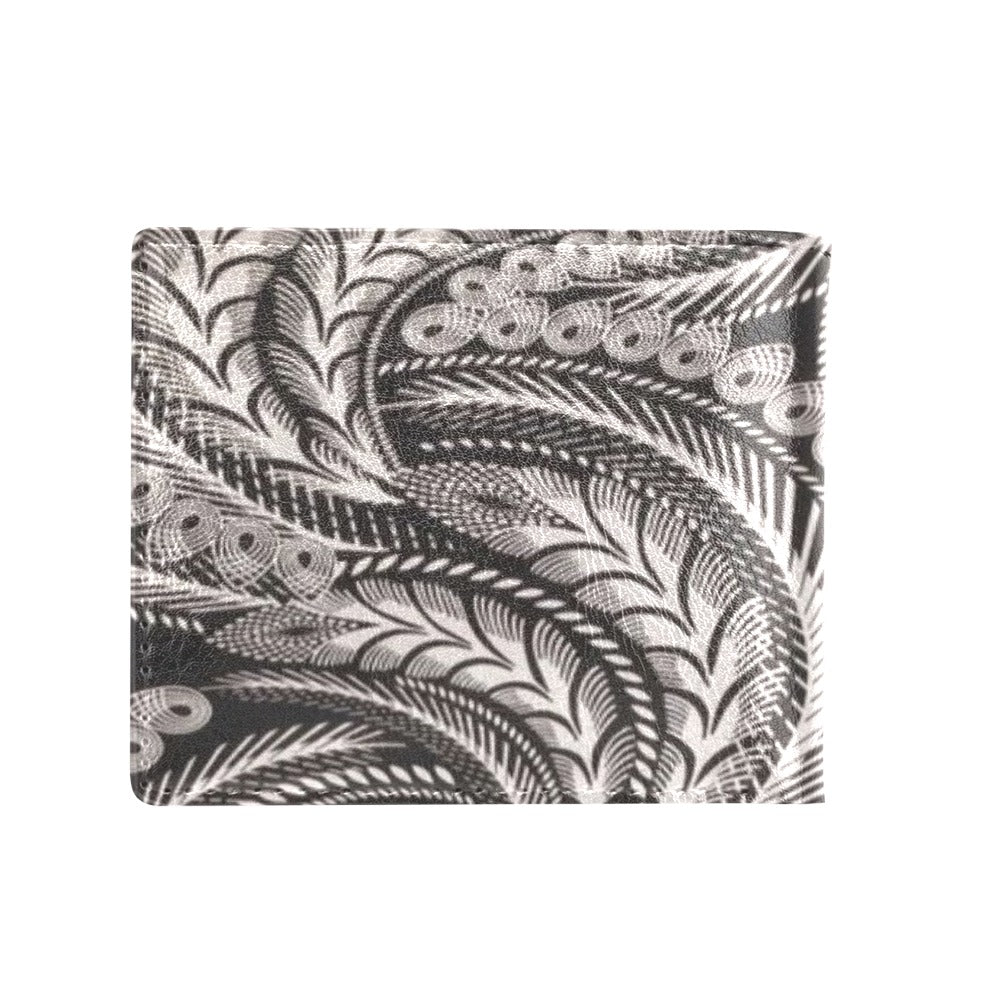 Kore African Print Bifold Wallet with Coin Pocket