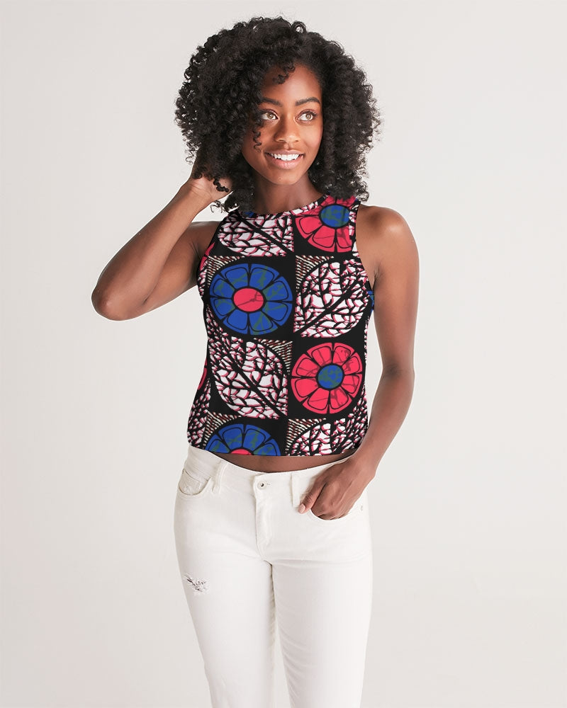 african print tank top