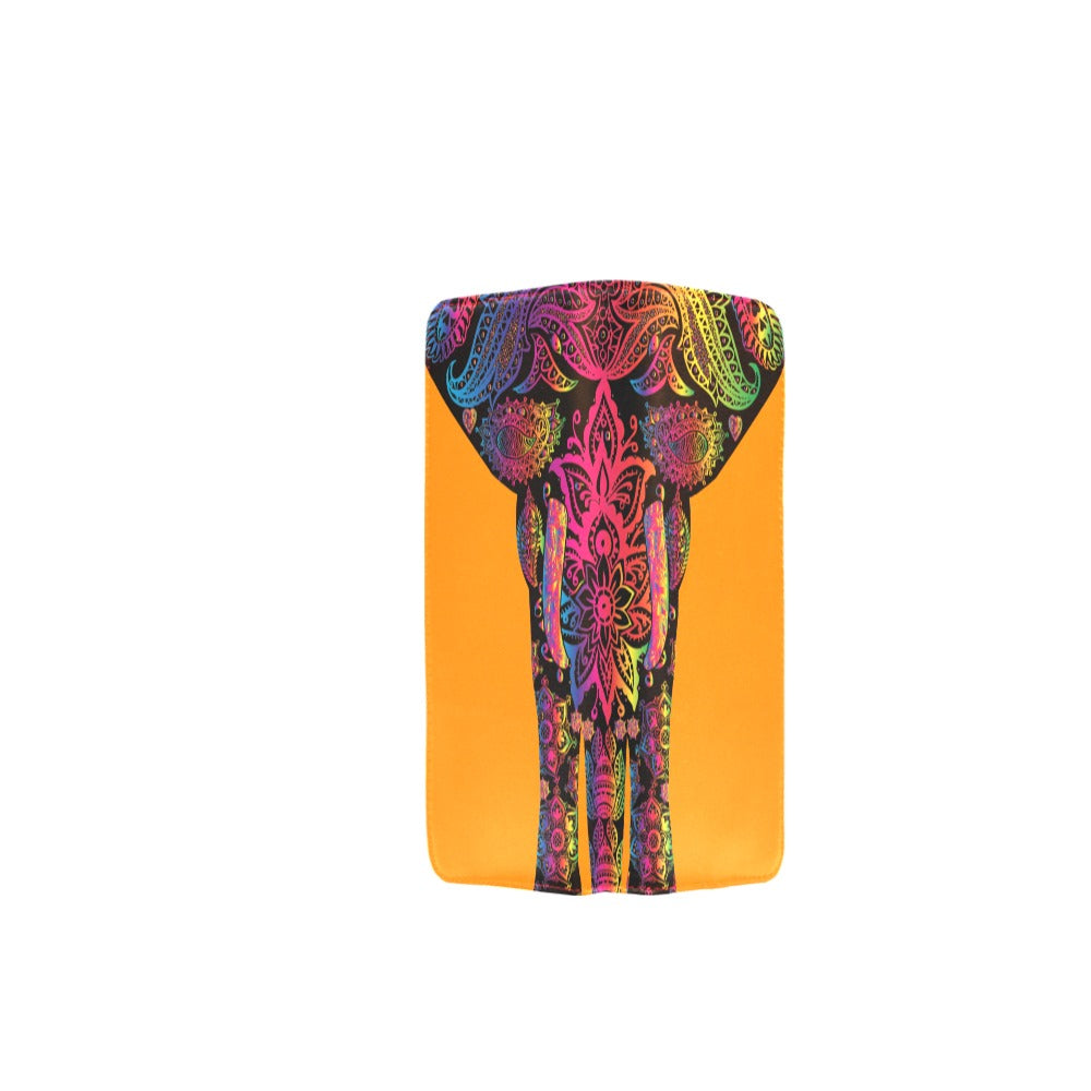 Elephant African Print Women's Clutch Wallet