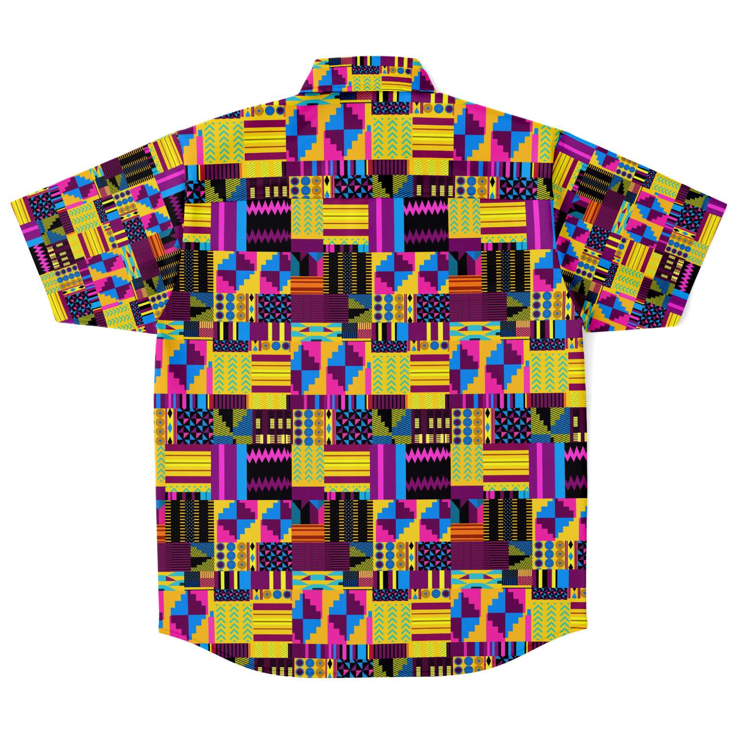 Bassey African Print Short Sleeve Shirt