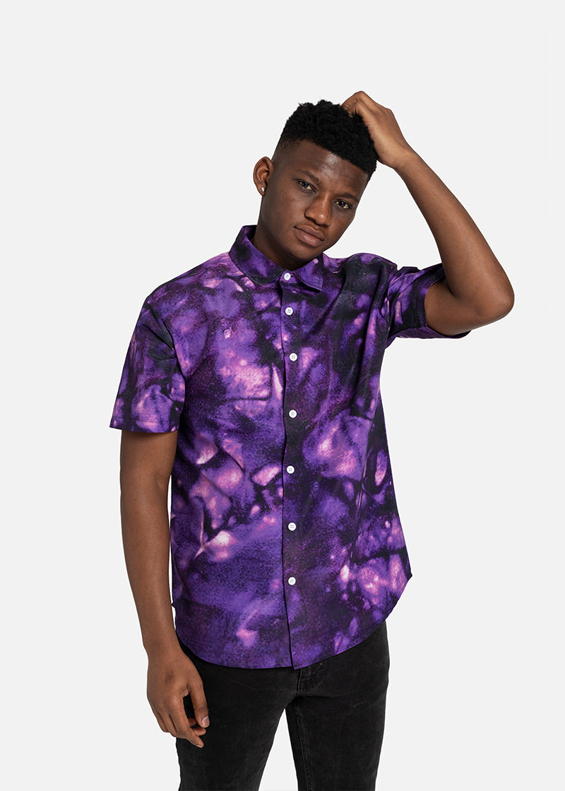 Ade African Print Short Sleeve Shirt